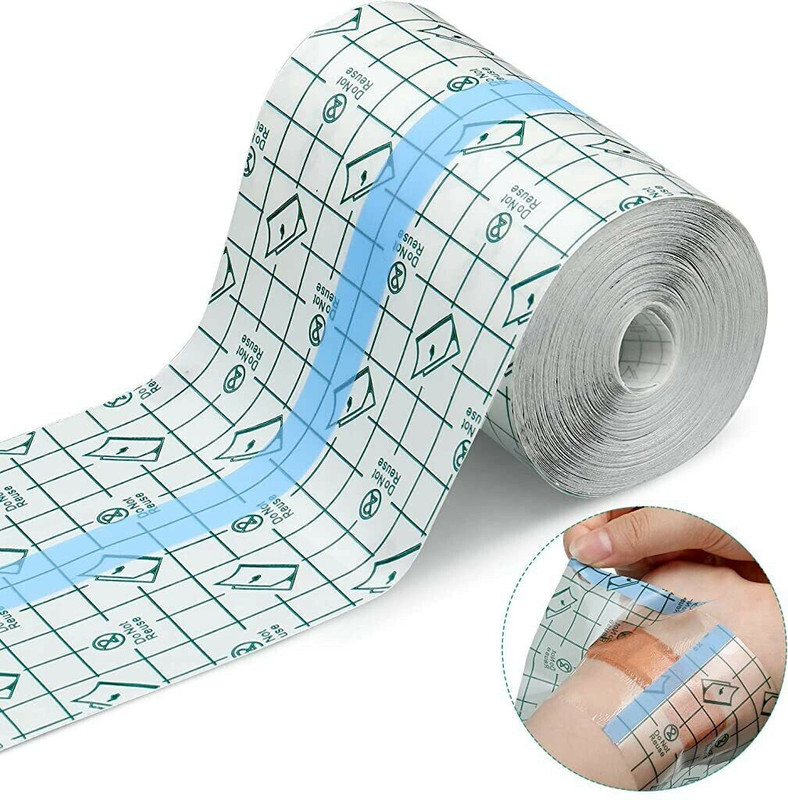 maycreate Transparent Stretch Adhesive Bandage Waterproof Clear Bandage Bandage Protector(Adult Hand)