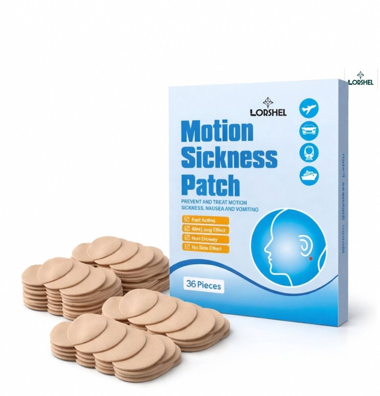 LORSHEL Motion Sickness PatchMotion Sickness PatchMotion Sickness Patch | Signature Bandage Protector(Adult Neck)