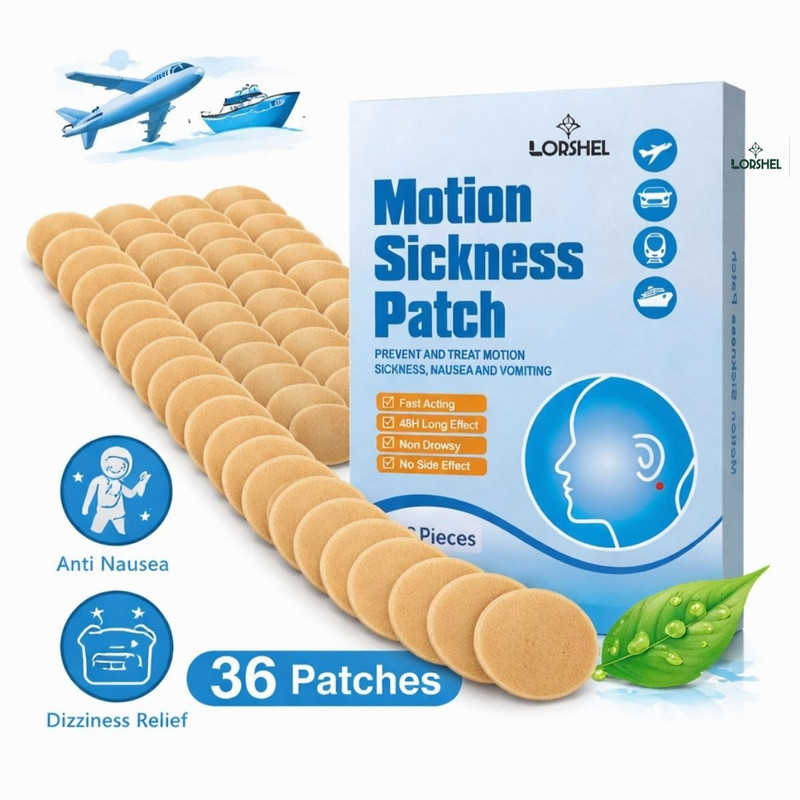 LORSHEL Dizziness Patch | Next-Generation Dizziness Relief Patch Innovation - Promotes Bandage Protector(Adult Neck)