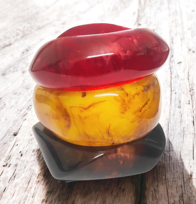Eas Accessorize Resin Bangle Set