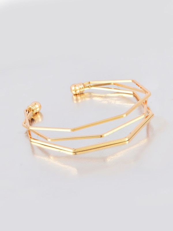 Yellow Chimes Alloy Gold-plated Bracelet