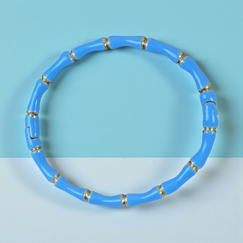 19th July Jewels Stainless Steel Gold-plated Bracelet