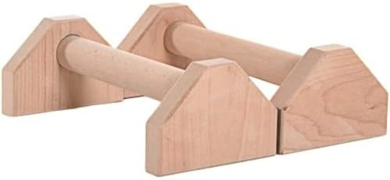 RanaCreation Wooden dips for men and women Push-up Bar