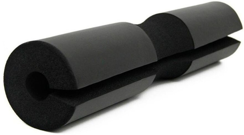 IRIS Barbell Squat Pad- Exercise Barbell Pad for Hip Thrusts, Squats and Lunges- Most Comfortable Squat Sponge Weight Lifting Bar(Black)