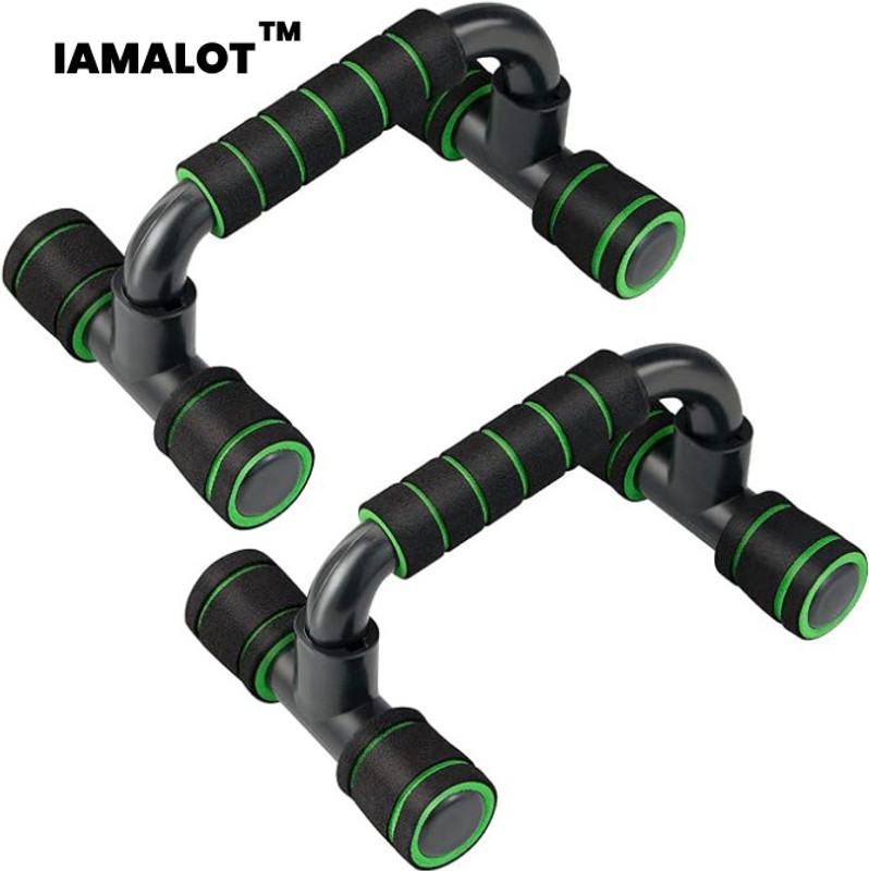 iamalot Pushup Bars Stands Handles Set for Men and Women with Foam Base Push-up Bar