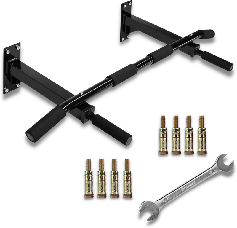 HASHTAG FITNESS wall mount dips, pull up bar, gym equipment for home workout Dip Station