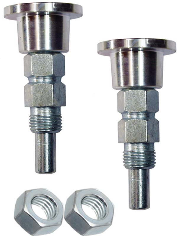GAP ZONE Aluminium Gol Shape Cature Lock/1 inch Nob 10MM Gym Machine Spring Cature 2 Pcs Weight Lifting Bar(Silver)