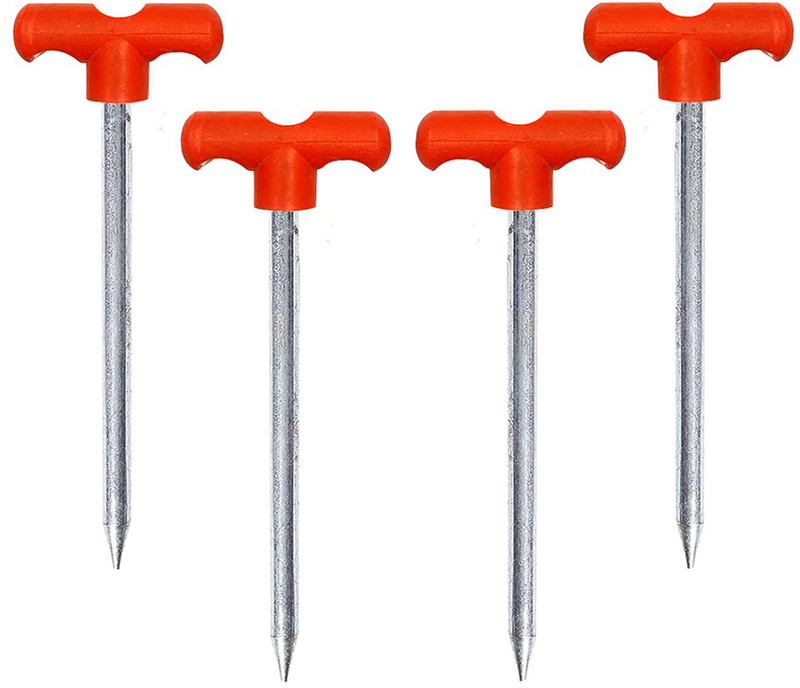 LIFESTRONGE Gym Machine Weight Pins 6 Inch Without Magnet 4 Pieces Weight Lifting Bar(Red)