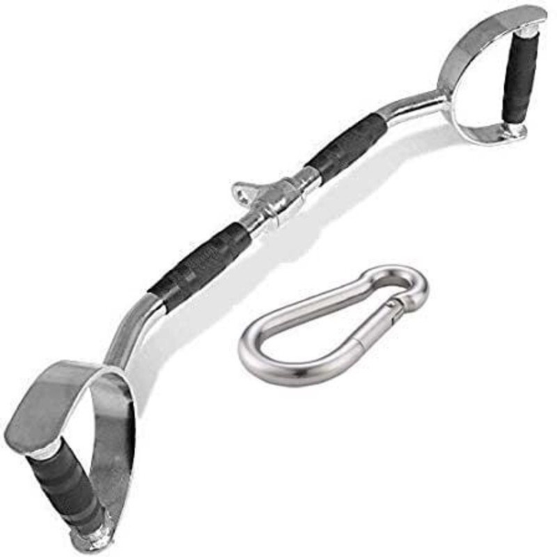 DTD Chrome Lat Pull Down Bar With Pro Duty D Handle, 32inches Multi-training Bar