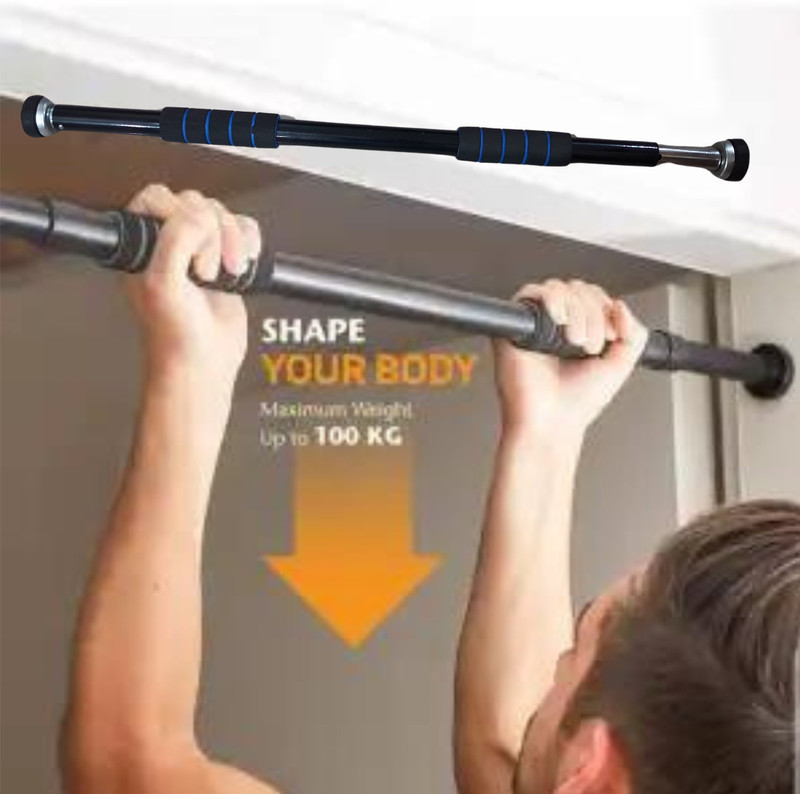 CTC CREATION Up Bars Chin Up Bar For Home & Gym Accessories Door Way Adjustable Hanging Rod Pull-up Bar(Multicolor)