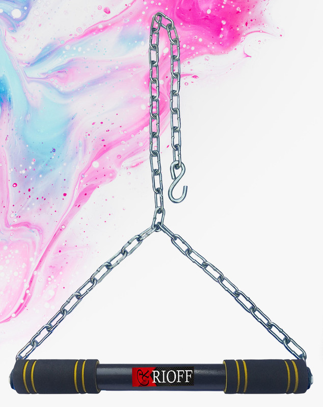 Rioff Hanging Rod For Height Increase Heavy Duty For Kids,Adult (4FT) Pull-up Bar