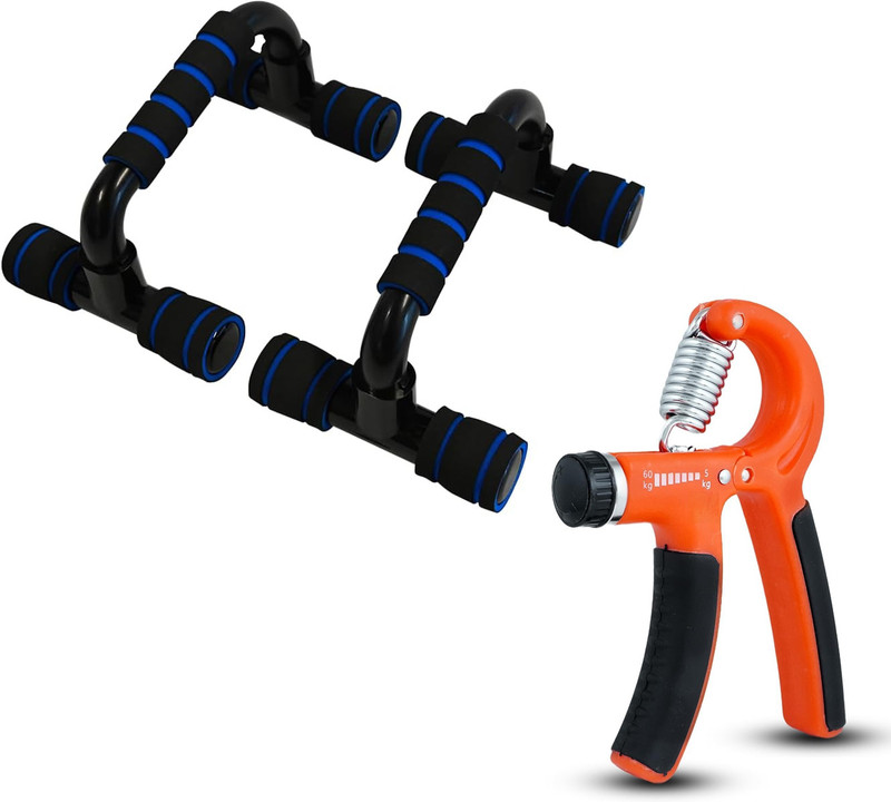 Pheonix Push Up Stand with Adjustable Hand Gripper for Men & Women Push-up Bar(Multicolor)