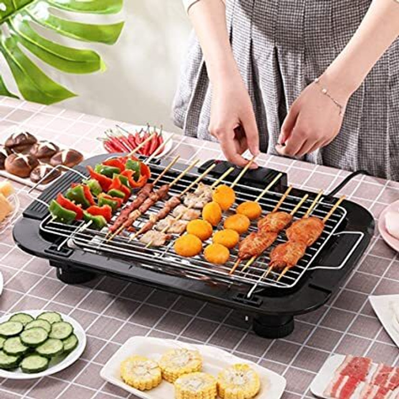 Kriday ElectricBarbequeGrillandTandoorforHomeElectronicPAN Electric Grill