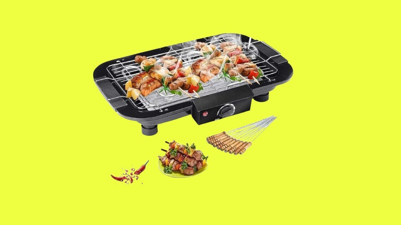 Infinox Smart Electric Barbecue Grill for Indoor Parties and Camping Electric Grill