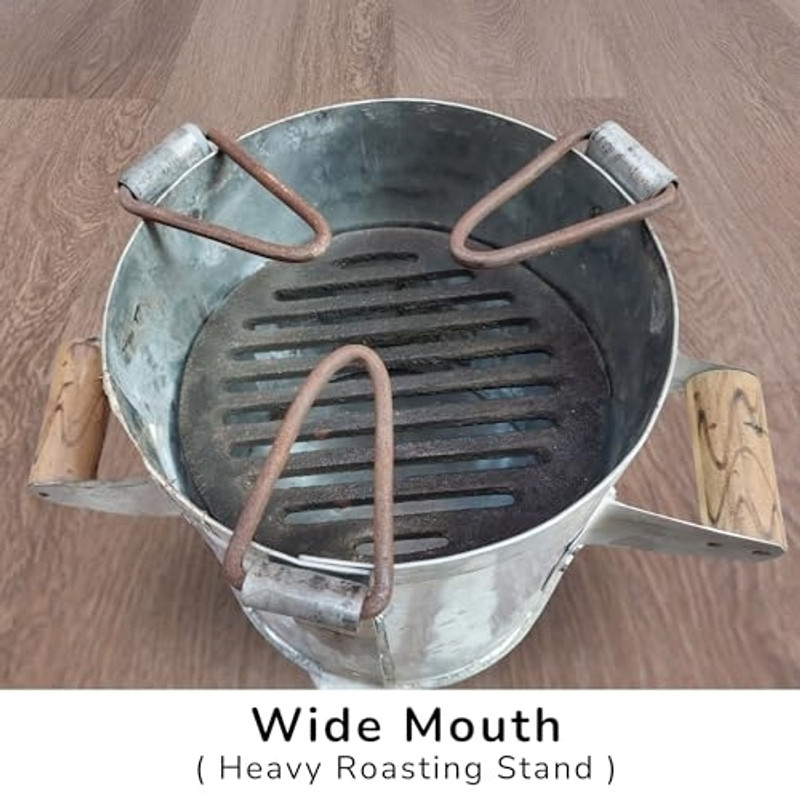 Gurukripa Maruti Traders Strong enough to handle heavy loaded cookwares Charcoal Grill