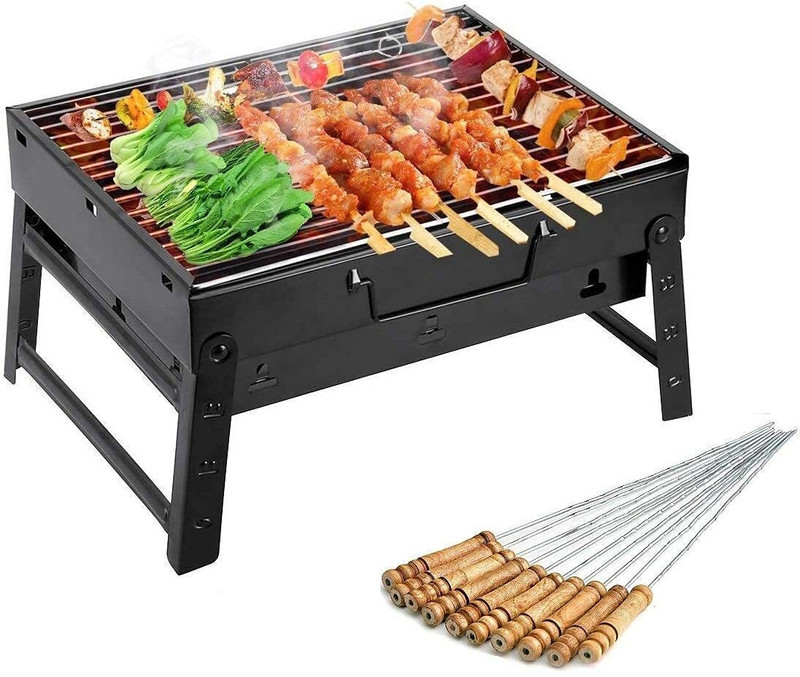 Rexmon HY9099Fryingpan/ElectricBarbequeGrillwithomletMaker Charcoal Grill