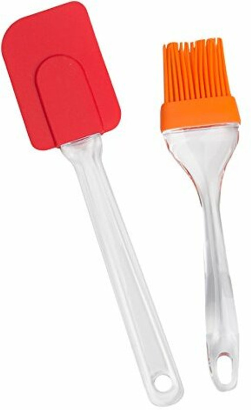 Giffy ™ Pastry Brush Set Special for Cake Mixer, Grilling, Tandoor, Cooking, Baking, Glazing…. Silicone Flat Pastry Brush(Pack of 2)