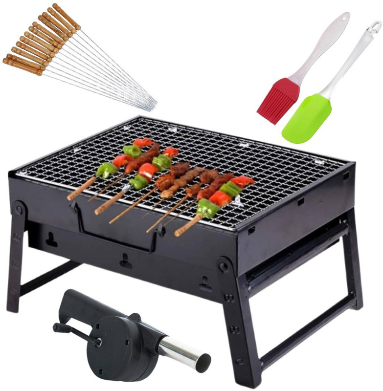 UK Enterprise Barbeque Grill Combo For Anytime Antwhere BBQ Party Charcoal Grill