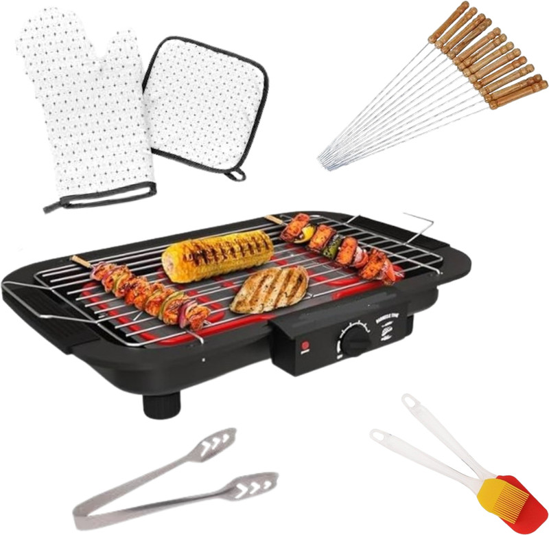Windwarrior Griller Barbeque Grill With Temperature Control Indoor and Outdoor Tandoor barbeque Grill Electric Grill
