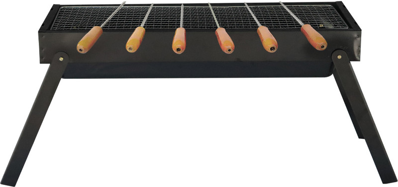 TrustBasket FoldablePlatedBarbecueBBQGrillNetBasket Charcoal Grill