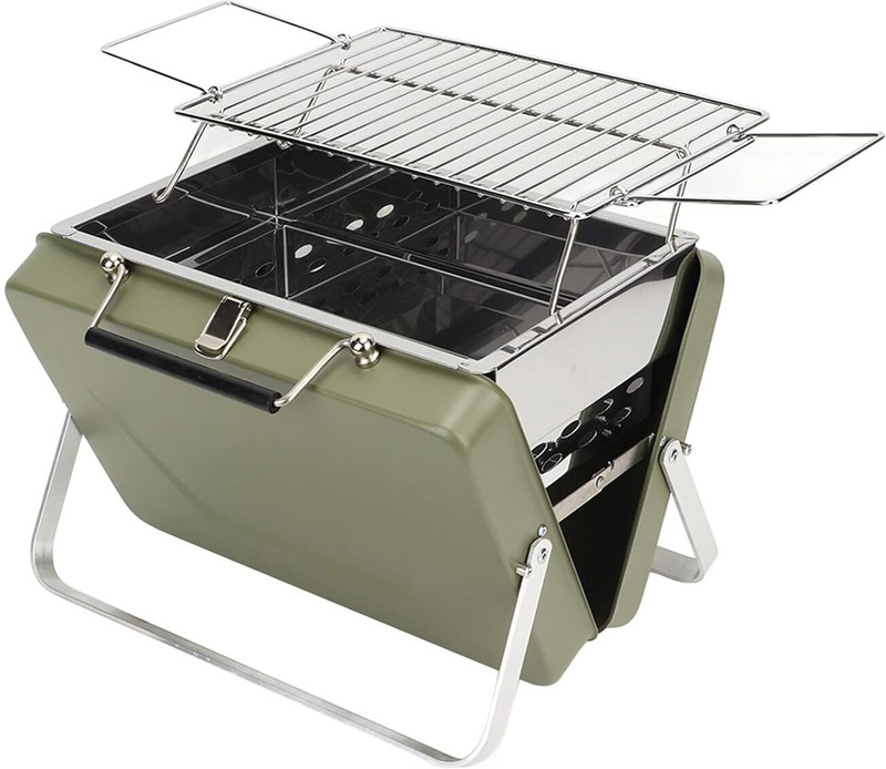 Buullet PortableOutdoorBarbequeGrillToasterCharcoalBBQ-32547Grill6Skewers Charcoal Grill