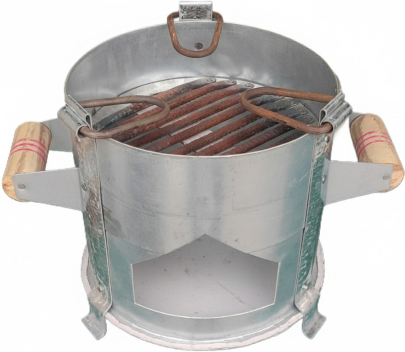 FAYZANIC HEAVY DUTY IRON STOVE Charcoal Grill(Portable, Foldable)