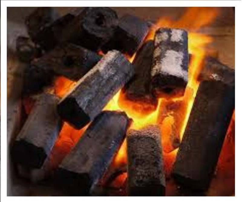 Mystte Natural Wood Charcoal for Barbecue/Angeethi, Natural Air Freshener & Odor Remover for Home, Kitchen & Garden) 2kg Charcoal Grill