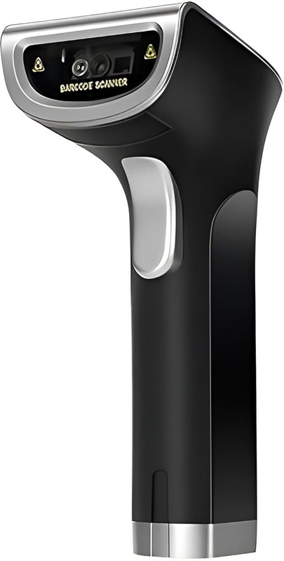 FRONIXINNOVATION FB1300W 2.4GHz Wireless Barcode Scanner with USB Dongle – 1D/2D QR Code Reader | Rechargeable, Wired & Cordless Mode 2D Camera Barcode Scanner(Handheld)