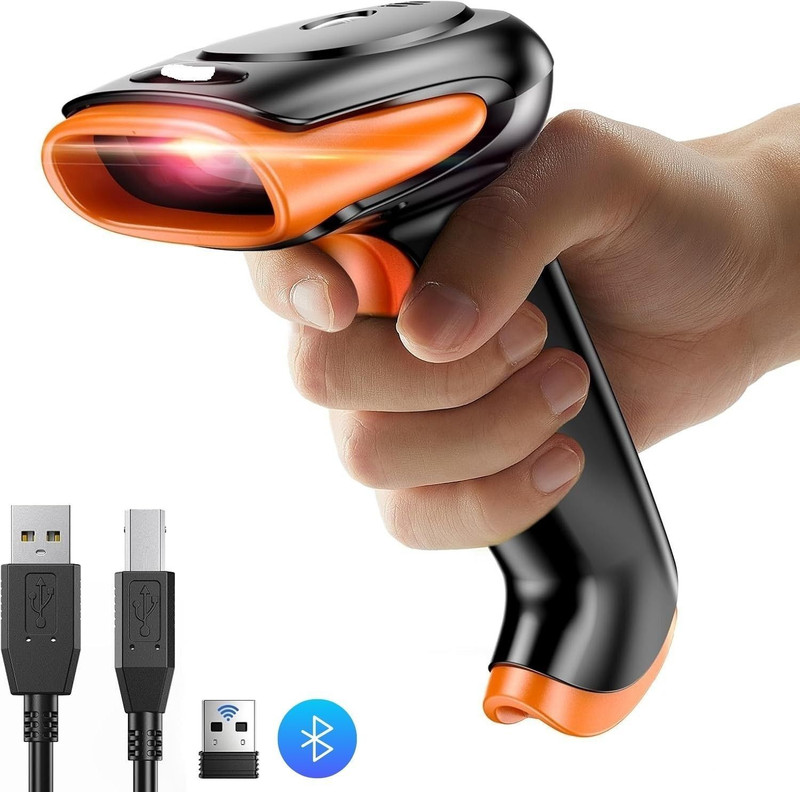 Truescan 2D Camera Barcode Scanner Induction Scanning with Built-in Illumination Light (1 Year Warranty) 2D Camera Barcode Scanner(Handheld)