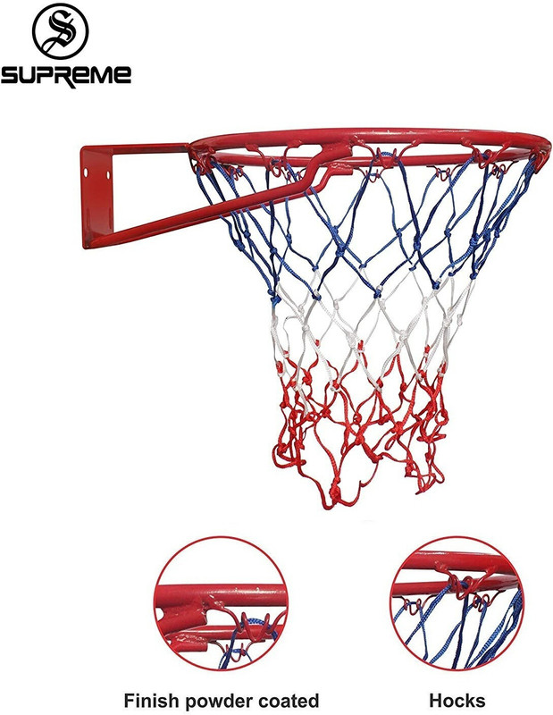 Supreme Pro Basketball Ring(7 Basketball Size With Net)