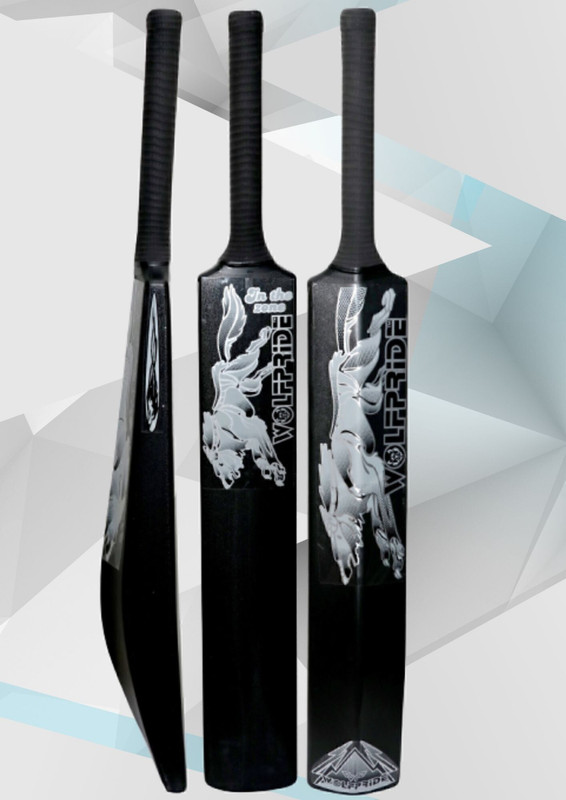 morikus New-In The Zone Kids Gray Sticker Black Grip Black Plastic Cricket Bat PVC/Plastic Cricket  Bat For 15+ Yrs(450 g)