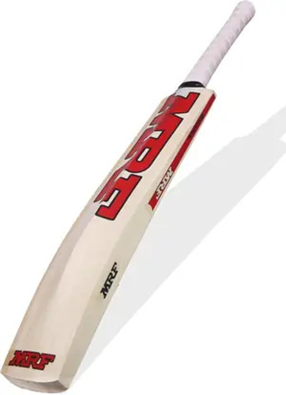 Anriox MRF_Halfcane_Kashmir Willow Cricket Bat Play hard Tennis Ball Kashmir Willow Cricket Bat For 15+ Yrs(0.9 kg)