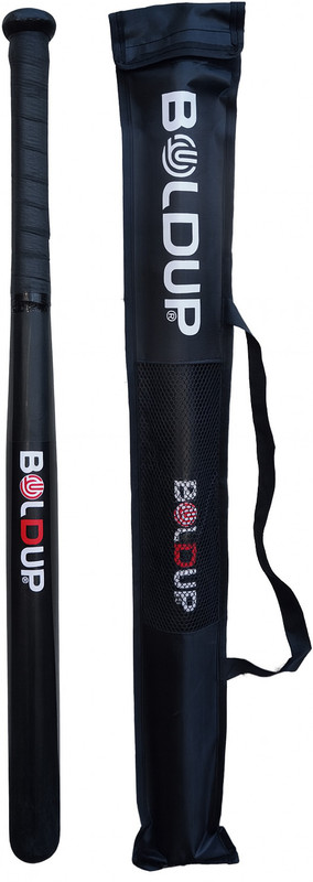 BOLDUP Wood Baseball Bat Durable Bat for Training,Practice,Matches 1pc withcover silver Willow Baseball  Bat For 15+ Yrs(900 g)