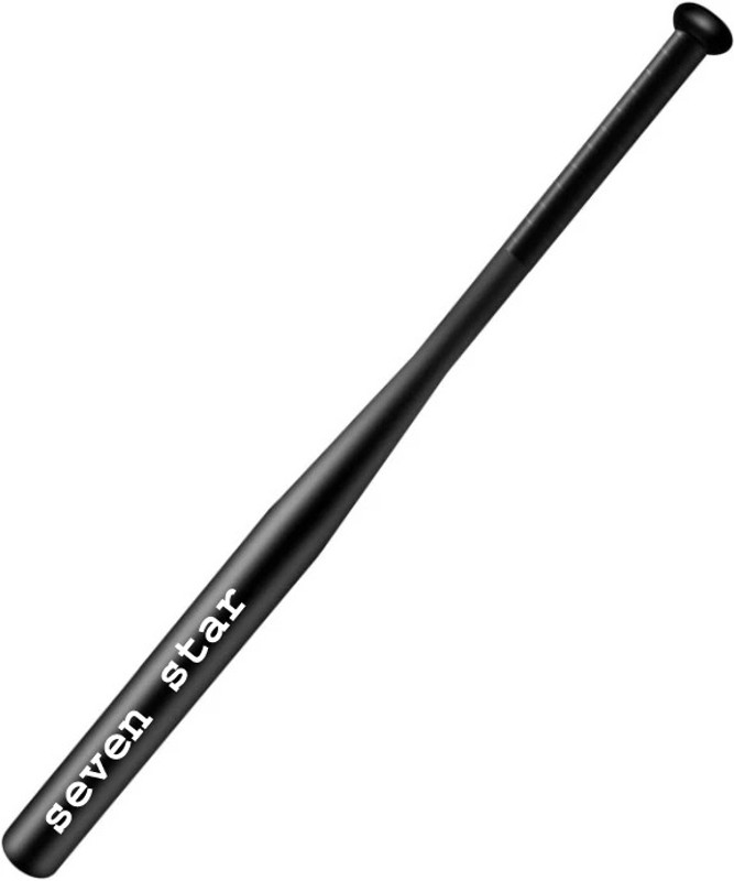 TensionX classic @Heavy Duty Natural Wood Baseball Bat Self Defense baseball {black} Willow Baseball  Bat For 15+ Yrs(600 g)