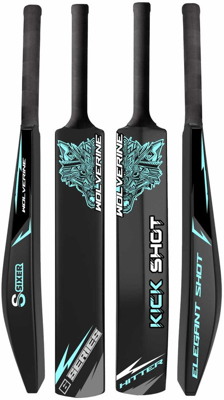SIXER Plastic Cricket Bat, Hard PVC Heavy Duty 15+ Age Plastic Cricket Bat PVC/Plastic Cricket  Bat For 15+ Yrs(830-850 g)