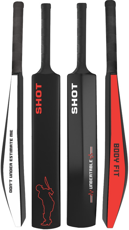 BodyFit Heavy Duty Plastic Premium Cricket Bat for Men, Women & Children PVC/Plastic Cricket  Bat For 15+ Yrs(750-800 kg)