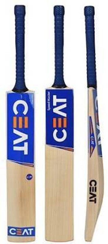 CEAT CT (SIZE-2) JUNIOR SMALL KIDS SPEED MASTER & 1 BALL TANNIS CRICKET Poplar Willow Cricket  Bat For 6 - 7 Yrs(0.7 kg)