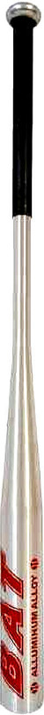 Fitdex Wooden Self-Defense Softball Black Bat_Dn-44 Alloy Baseball  Bat For 15+ Yrs(1100-1150 g)