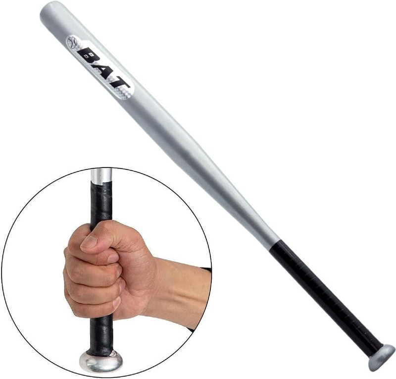 Buransh BLACK 32" Inch Aluminium Baseball Bat Heavy Quality Non-Slip Maple Baseball Bat Maple Baseball  Bat For 15+ Yrs(800-900 kg)