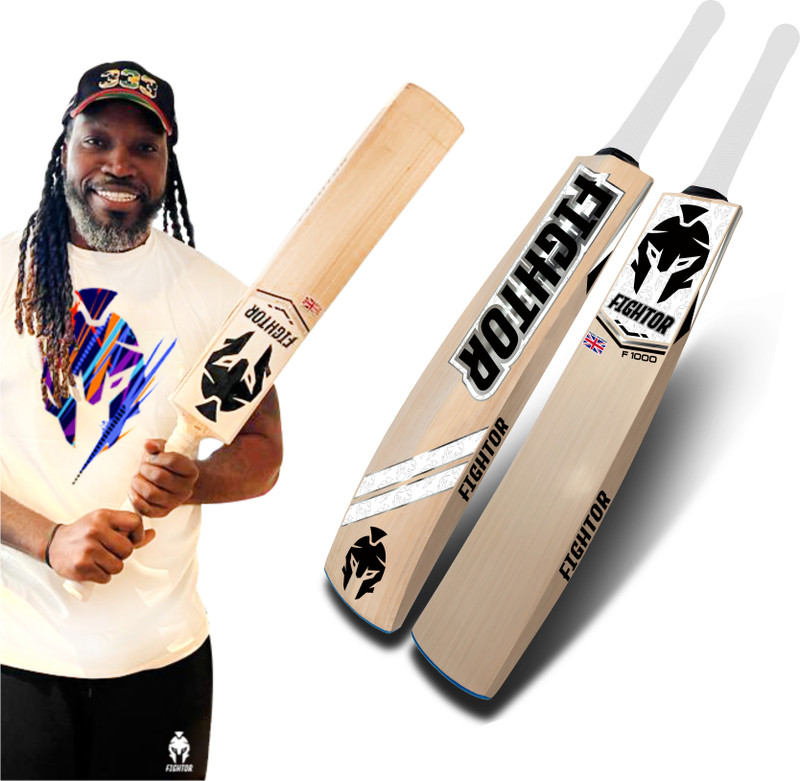 FIGHTOR CRICKET BAT ENGLISH WILLOW PLAYER English Willow Cricket  Bat For 15+ Yrs(700-1350 g)