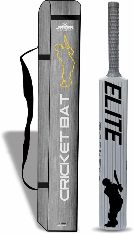Jaspo Slog Elite Hybrid Bat, PU Filled Premium Hard plastic Full size PVC/Plastic Cricket  Bat For 15+ Yrs(850 g)