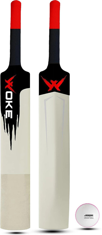woke Stalwart Heavy Duty plastic cricket tennis Bat with ball Combo PVC/Plastic Cricket  Bat For 15+ Yrs(850 g)