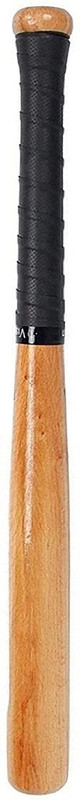 SLANZ Natural High Quality Wooden Basebat for Playing & self-defence for 15+ Yrs 650g Maple Baseball  Bat For 15+ Yrs(650 g)