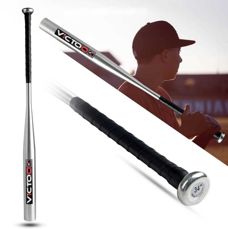 VICTOO SPORTS VICTOO Aluminum Baseball Bat | Steel Baseball Bat (34 inch) Aluminium Baseball  Bat For 15+ Yrs(.450 g)