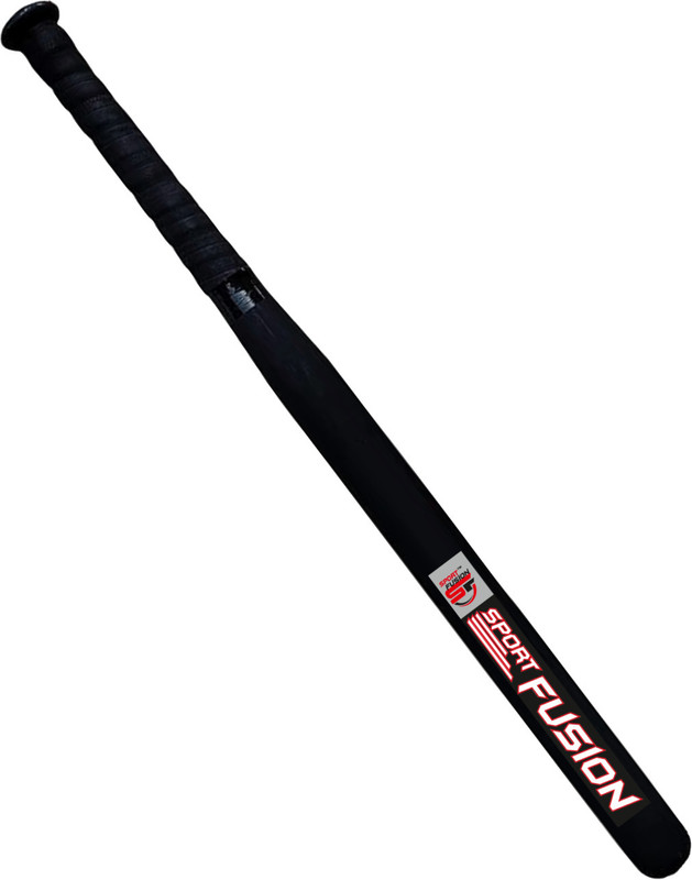 SportFusion Baseball Bat Outdoor SportsWooden Bat Self Defense Willow (32 inchBlack) Willow Baseball  Bat For 15+ Yrs(960 g)