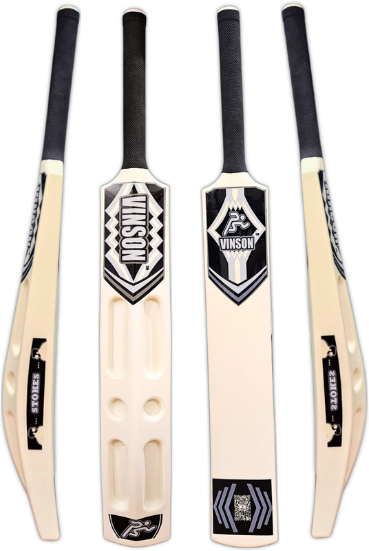 Vinsonsports VINSON Scoop Plastic Cricket Bat (34" X4.5"), 850gm forTennis Balls PVC/Plastic Cricket  Bat For 15+ Yrs(0.850 kg)