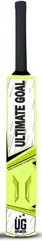 UG SPORTS Plastic - Fiber Cricket Bat | Strong & Stylish |31.4 INCH (Green, Size 6) PVC/Plastic Cricket  Bat For 15+ Yrs(450 - 500 g)