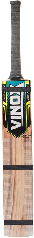 vinox BAHUBALI BURN ADDITION TRIPPLE GUTTING TENNIS CRICKET BAT FULL SIZE Kashmir Willow Cricket  Bat For 15+ Yrs(800-900 g)
