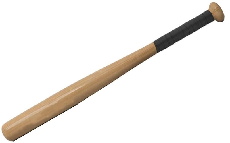 wWAR Wooden Baseball Bat Willow Baseball  Bat For 15+ Yrs(1.2 kg)