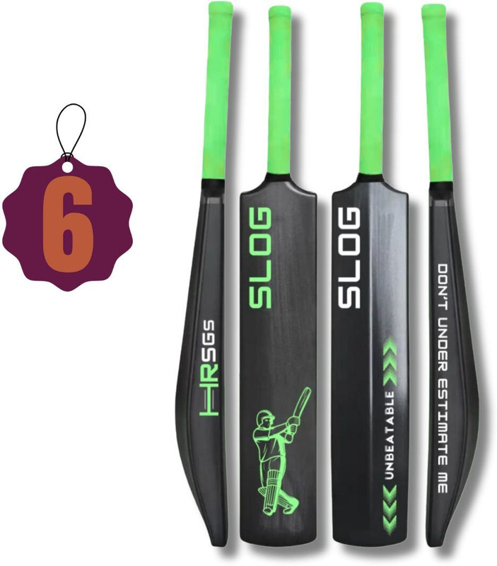 Solutions24x7 NEW EDITION OF 6 NO. PLASTIC CRICKET BAT FOR 12+ PVC/Plastic Cricket  Bat For 12 - 14 Yrs(500-700 g)